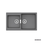 Νεροχύτης Κουζίνας Γρανίτη Manhattan 86x50 Schock Cristalite Croma Granite