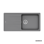 Νεροχύτης Κουζίνας Γρανίτη Element 100x50 Schock Cristalite Croma Granite