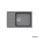 Νεροχύτης Κουζίνας Γρανίτη Element 78x50 Schock Cristalite Croma Granite