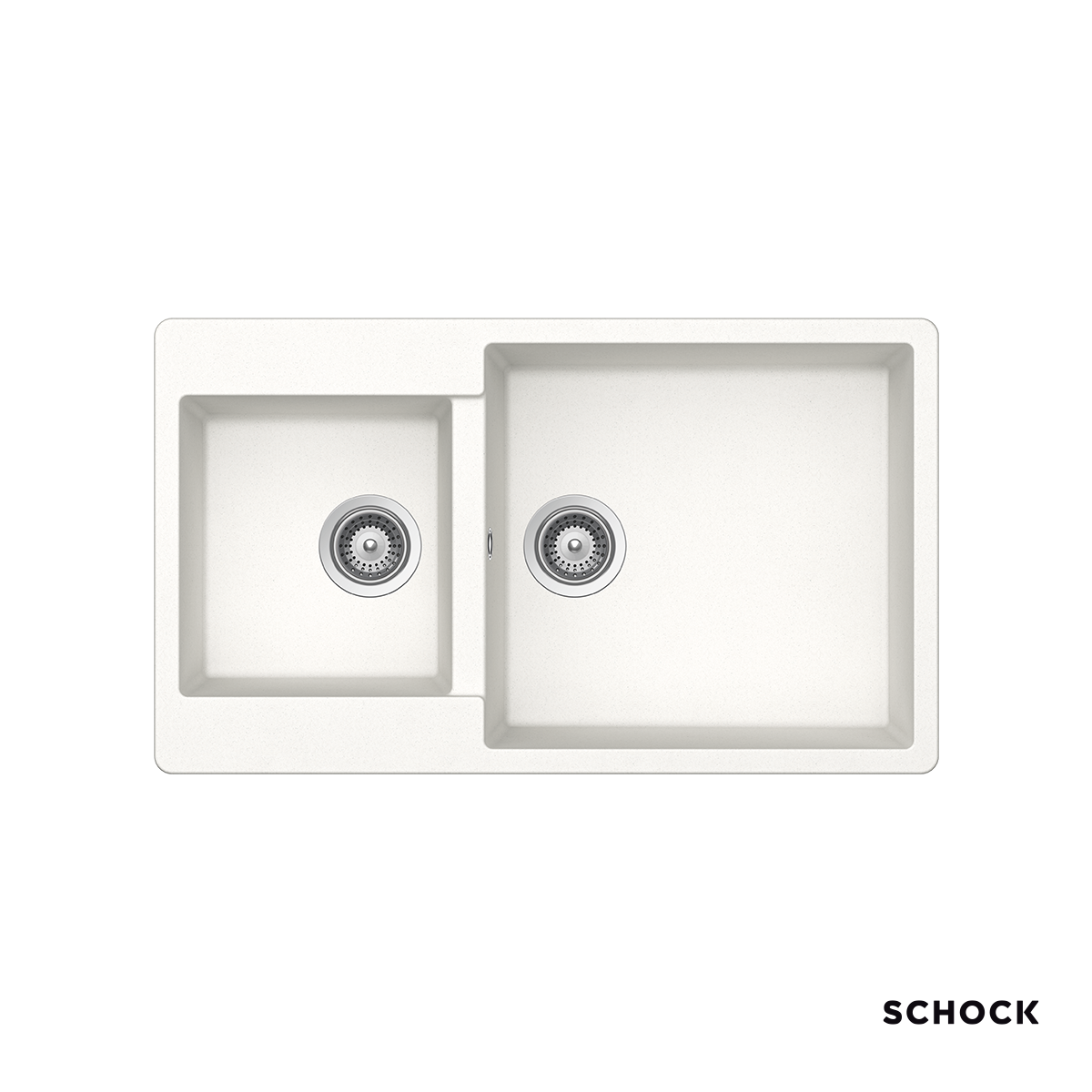 Νεροχύτης Κουζίνας Γρανίτη Element 86x50 Schock Cristalite SuperWhite Granite Νεροχύτης Κουζίνας Γρανίτη Element 86x50 Schock Cristalite SuperWhite Granite - Image 1