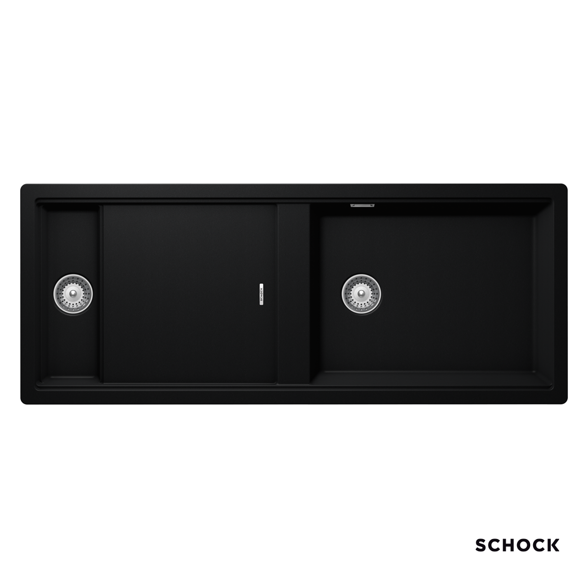 Νεροχύτης Κουζίνας Γρανίτη Prepstation 114x46 Schock Cristadur Puro Granite Νεροχύτης Κουζίνας Γρανίτη Prepstation 114x46 Schock Cristadur Puro Granite - Image 1