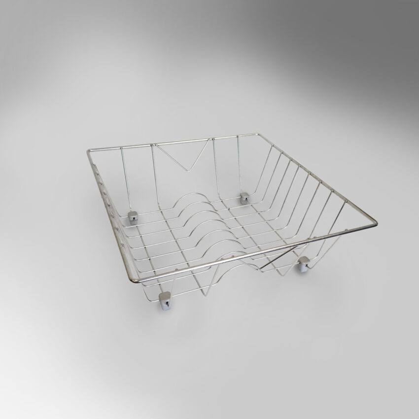 Καλάθι Νεροχύτη, διάσταση 32,5x32,5 Inox - Image 2