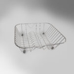 Καλάθι Νεροχύτη, διάσταση  42,5x38,5 Inox