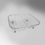 Καλάθι Νεροχύτη, διάσταση  33x39 Inox