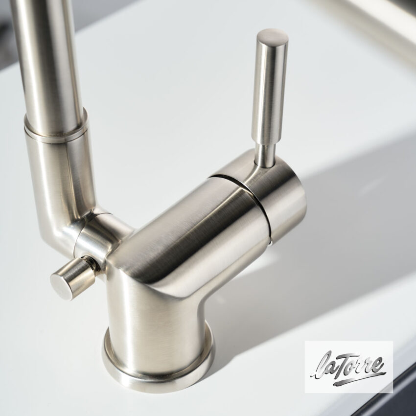 Μπαταρία Νεροχύτη Κουζίνας Παραθύρου, Τech La Torre Inox - Image 4
