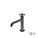 Μπαταρία Νιπτήρα με Βαλβίδα Clic-Clac Εlle Cross La Torre Black Brushed - Image 2