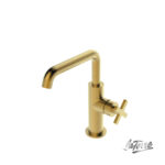 ΜΠΑΤ.ΝΙΠΤ.+ΒΑΛΒ.CLIC-CLAC ELLE CROSS LA TORRE BRUSHED GOLD