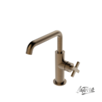 Μπαταρία Νιπτήρα με Βαλβίδα Clic-Clac Εlle Cross La Torre Antique Brass