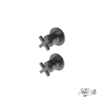 Μίκτης Εντοιχισμού 3 Εξόδων Elle Cross La Torre Black Brushed - Image 2