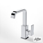 Μπαταρία Νιπτήρα με Αυτόματη Βαλβίδα Profili-Plus La Torre Chrome