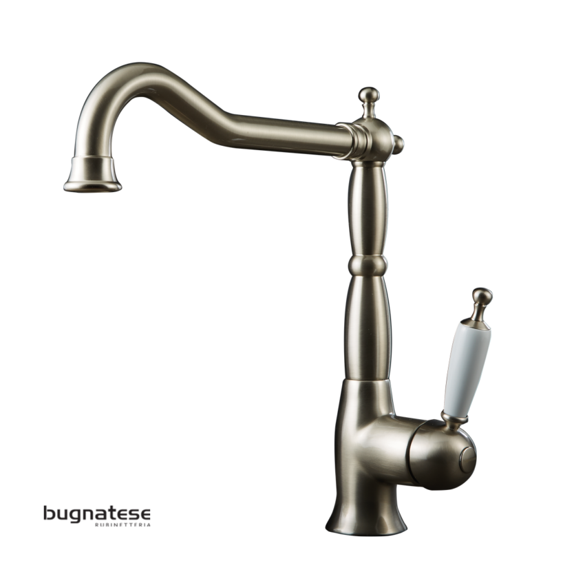 Μπαταρία Νεροχύτη Κουζίνας Oxford Bugnatese Inox finish - Image 2