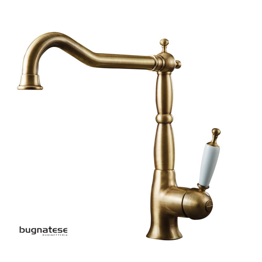 Μπαταρία Νεροχύτη Κουζίνας Oxford Bugnatese Bronze - Image 3