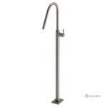 Μπαταρία Νιπτήρα Επιδαπέδια h.124,5εκ. Eurorama Inox