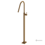 Μπαταρία Νιπτήρα Επιδαπέδια h.124,5εκ. Eurorama Bronze Brushed