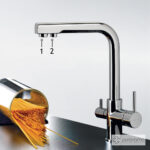 Μπαταρία Νεροχύτη Κουζίνας Filter-tap για Ντεπόζιτο Eurorama Chrome - Image 2