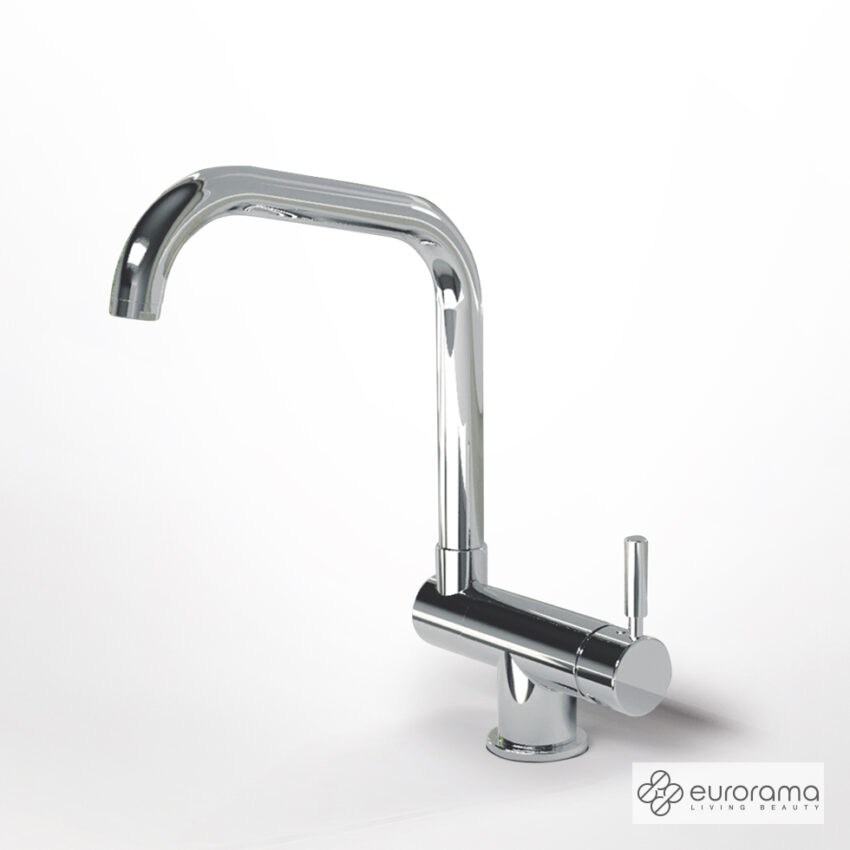 Μπαταρία Νεροχύτη Κουζίνας Design Eurorama Chrome - Image 2