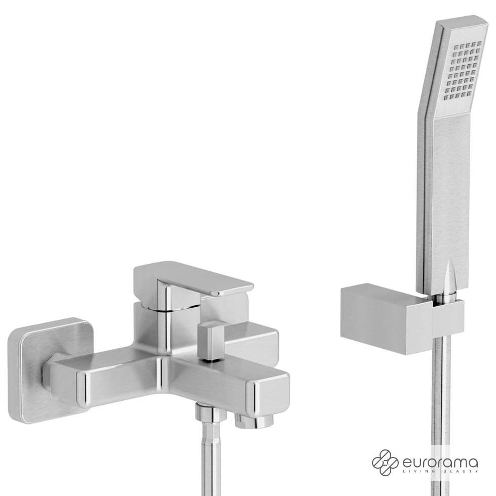 Μπαταρία Λουτρού Quadra Eurorama Inox Μπαταρία Λουτρού Quadra Eurorama Inox - Image 1
