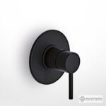 Μίκτης Εντοιχισμού 1 Εξόδου Tonda Eurorama Black Matt