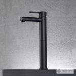 Μπαταρία Νιπτήρα Υψηλή Tonda Eurorama Black Μatt - Image 2