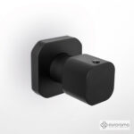 Εκτροπέας 3 εξόδων για εντοιχισμένο σύστημα ντουζιέρας, Eurorama Quadra Black Matt - Image 2