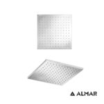 Κεφαλή Ντουζ Emotion 30x30 ABS χωρίς βραχίονα, Almar Chrome