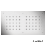 Κεφαλή Ντουζ Εντοιχισμού Οροφής 70x38 Almar Inox Brushed - Image 2