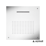 Κεφαλή Ντουζ Εντοιχισμού Οροφής Temptation 50x50, Almar Inox Chrome - Image 2