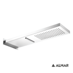 Καταρράκτης Ντουζ Smart 19,2x5,5 Almar Inox Brushed - Image 2