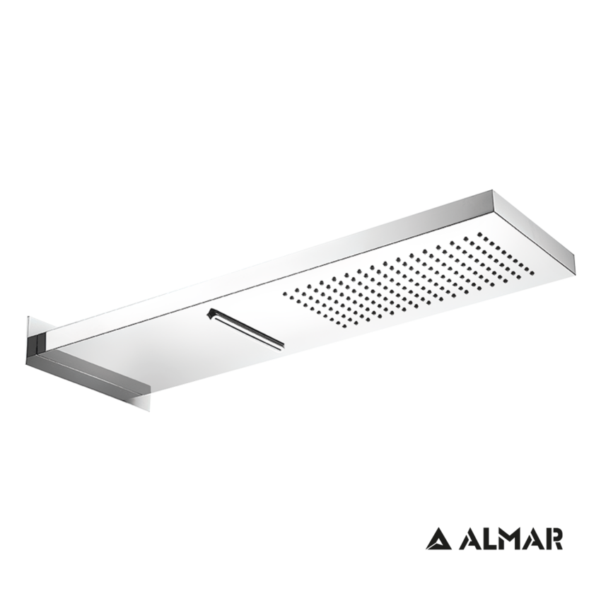 Καταρράκτης Ντουζ Smart 19,2x5,5 Almar Inox Brushed - Image 2