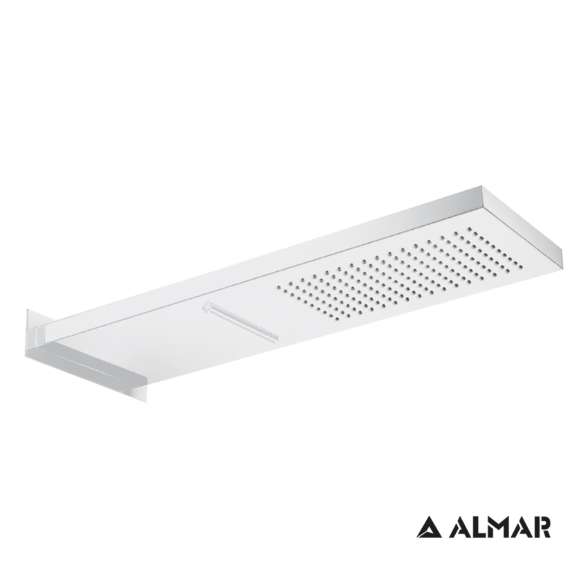 Καταρράκτης Ντουζ Smart 19,2x5,5 Almar White Matt - Image 2