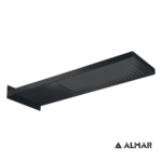 Καταρράκτης Ντουζ Smart 19,2x5,5 Almar Inox Black Matt - Image 2