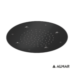 Κεφαλή Ντουζ Εντοιχισμού Οροφής Φ38 Almar PVD Black Brushed - Image 2