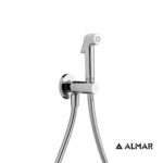 Σύστημα Μπιντέ Flush-Ι, μόνο κρύο, για λεκάνη κρεμαστή και υψηλής πίεσης, Almar  Chrome - Image 2