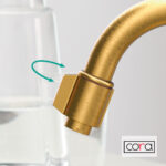 Ρουξούνι Φίλτρου (με διακόπτη) CORA Brushed Gold - Image 3