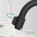 Ρουξούνι Φίλτρου (με διακόπτη) CORA Black Matt - Image 4