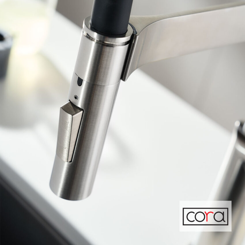 Μπαταρία Νεροχύτη Κουζίνας CORA Inox - Image 3