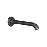 Στόμιο Επίτοιχο max.18εκ. AISI316 Inox PVD Black Brushed