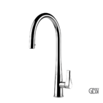 Μπαταρία Νεροχύτη Κουζίνας με Τηλέφωνο Ντους Proton Gessi Chrome