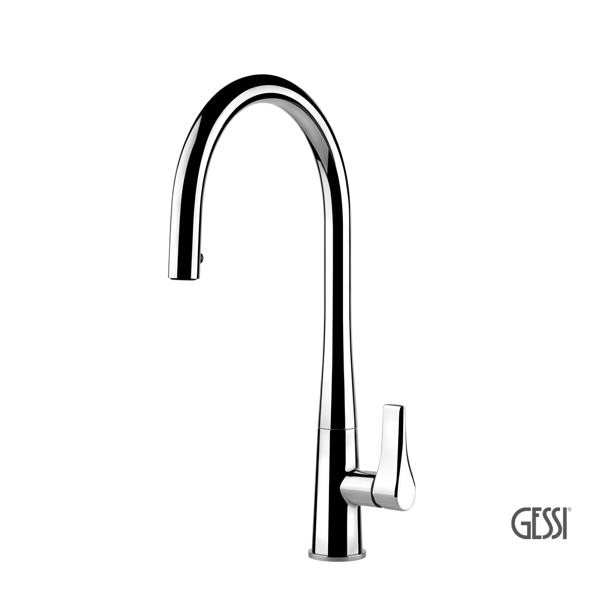 Μπαταρία Νεροχύτη Κουζίνας με Τηλέφωνο Ντους Proton Gessi Chrome Μπαταρία Νεροχύτη Κουζίνας με Τηλέφωνο Ντους Proton Gessi Chrome - Image 1