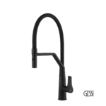 Μπαταρία Νεροχύτη Κουζίνας Proton Gessi Black Matt