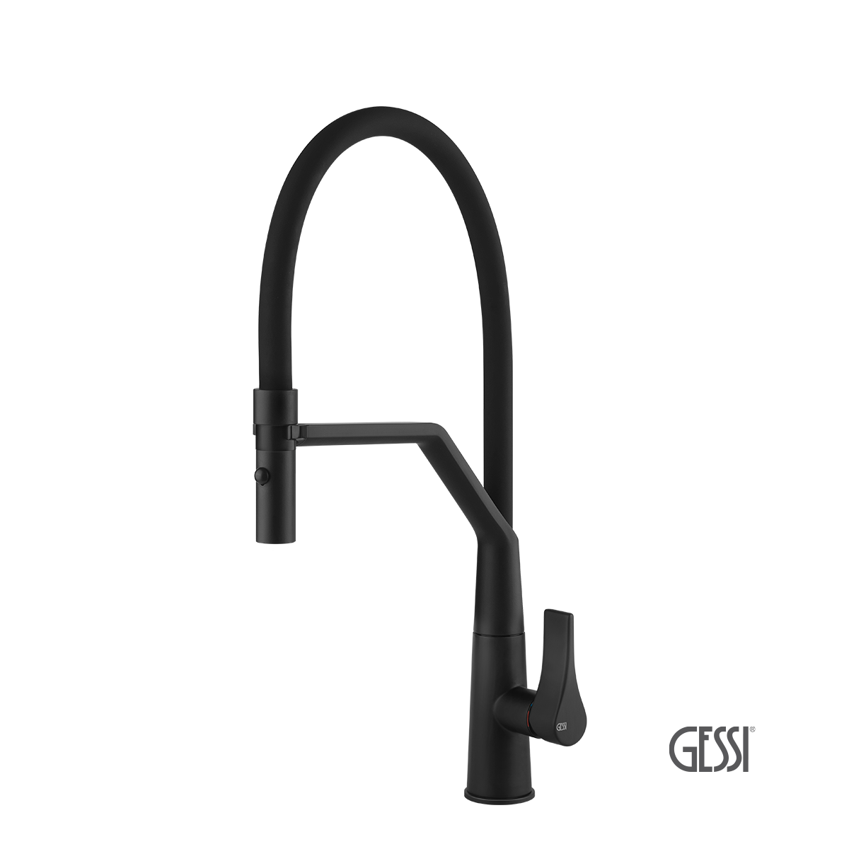 Μπαταρία Νεροχύτη Κουζίνας Proton Gessi Black Matt Μπαταρία Νεροχύτη Κουζίνας Proton Gessi Black Matt - Image 1