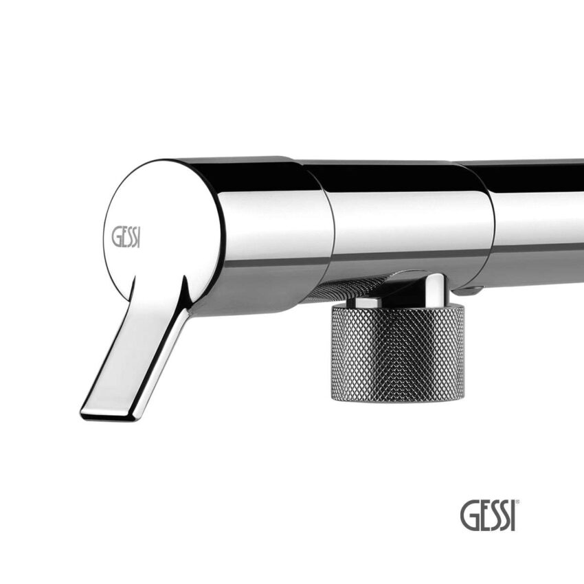 Μπαταρία Νεροχύτη Κουζίνας Fisso Gessi Chrome - Image 2