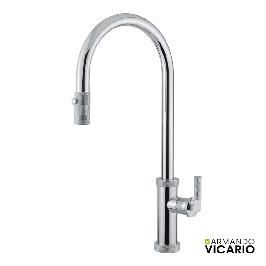 Μπαταρία Νεροχύτη Κουζίνας Urban Vicario Chrome - Image 2