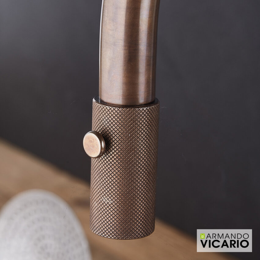 Μπαταρία Νεροχύτη Κουζίνας Urban Vicario natural Brass - Image 3