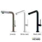 Μπαταρία Νεροχύτη Κουζίνας Tozo Chrome - Image 3