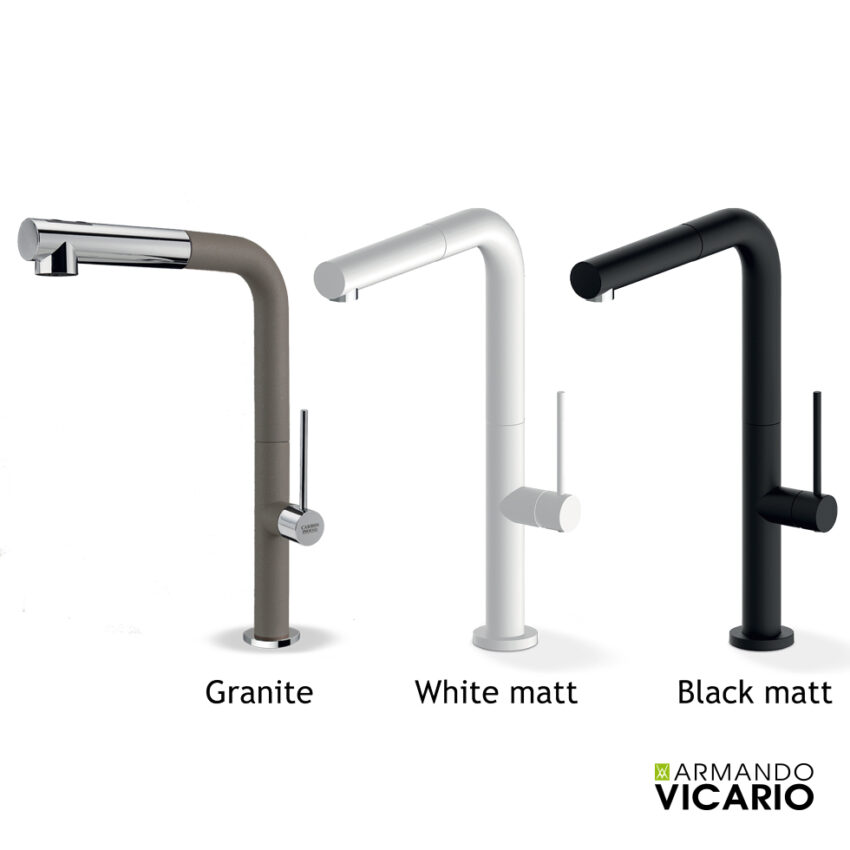 Μπαταρία Νεροχύτη Κουζίνας Tozo Chrome - Image 3