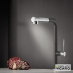 Μπαταρία Νεροχύτη Κουζίνας Tozo Chrome - Image 4