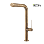 Μπαταρία Νεροχύτη Κουζίνας Tozo Antique Brass