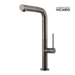 Μπαταρία Νεροχύτη Κουζίνας Tozo Black Brushed