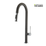 Μπαταρία Νεροχύτη Κουζίνας Tozo Nero Granite